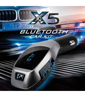 Bluetooth трансмитер за автомобил с функция Hands Free X5