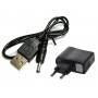 Захранващ USB кабел и адаптер 220V 
