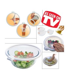 Универсални вакуумиращи капаци Vacuum Seal - 4 бр.