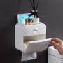 Елегантен рафт за тоалетна хартия, телефон и чекмедже