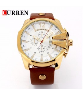 Часовник с японски кварцов механизъм Curren 81760