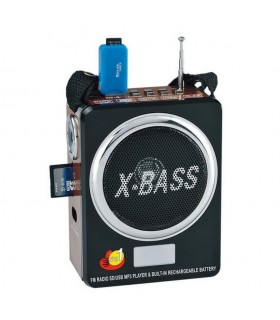 Акумулаторно портативно радио с USB, misroSD, AUX