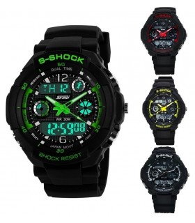 Спортен водоустойчив часовник G-SHOCK DUAL TIME
