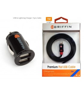 Griffin адаптер за запалка за кола с два USB порта 