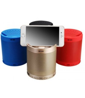 Портативен високоговорител с Bluetooth свързване и стойка за телефон
