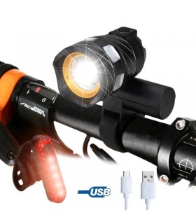 LED USB фар за велосипед