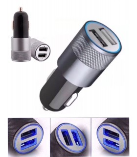 USB aдаптер за запалка двоен