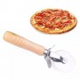 Универсален нож за пица с дървена дръжка