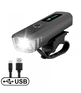 LED фар за велосипед със сензор за автоматично включване