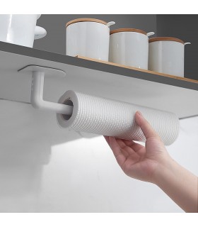 Лепяща поставка за ролка кухненска или тоалетна хартия