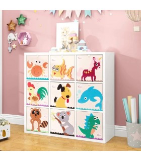 Сгъваема кутия за играчки 33х33см