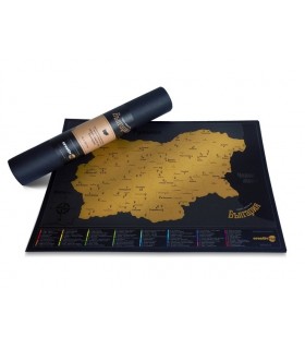Скреч карта на България