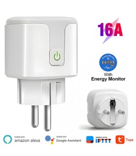 Смарт контакт с WiFi и управление през смартфон 16А