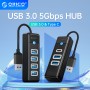 Качествен USB HUB 3.0 със скорст 5Gbps - 4 портов