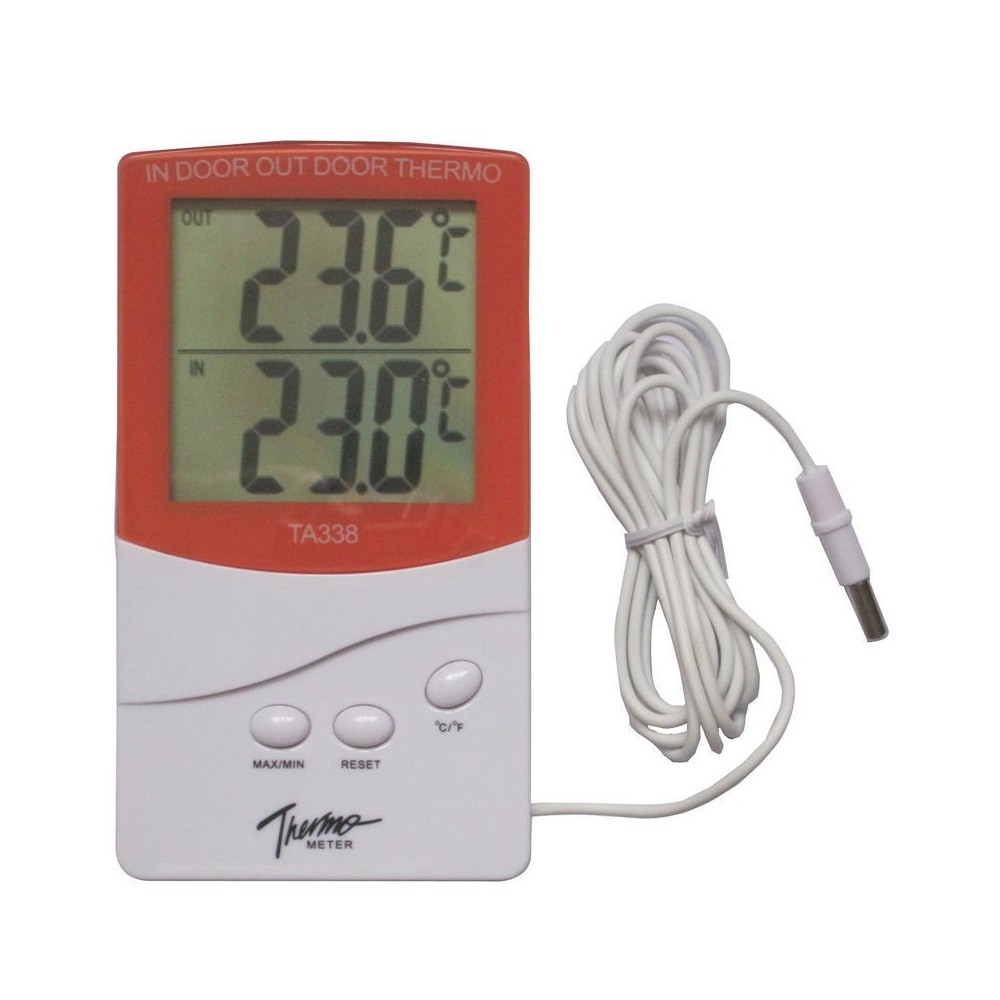 Термометър за външна и вътрешна температура TA338