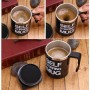 Чаша за мързеливци в стилни цветове Lazy Self Stirring Mug