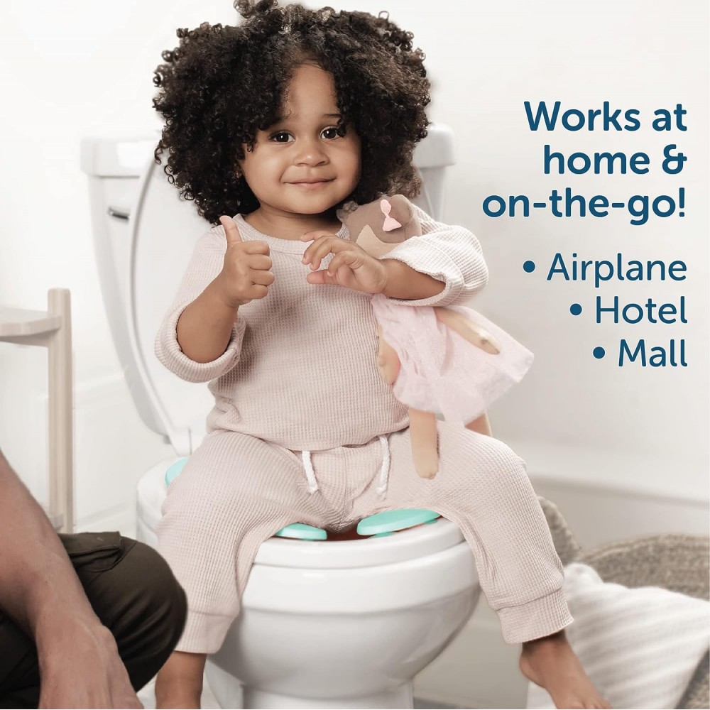 Сгъваема детска седалка за тоалетна - модел Мече