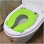 Сгъваем преносим адаптер за тоалетна чиния за деца - Жабка