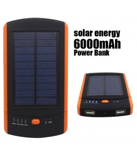 Соларна външна батерия 6000 mAh