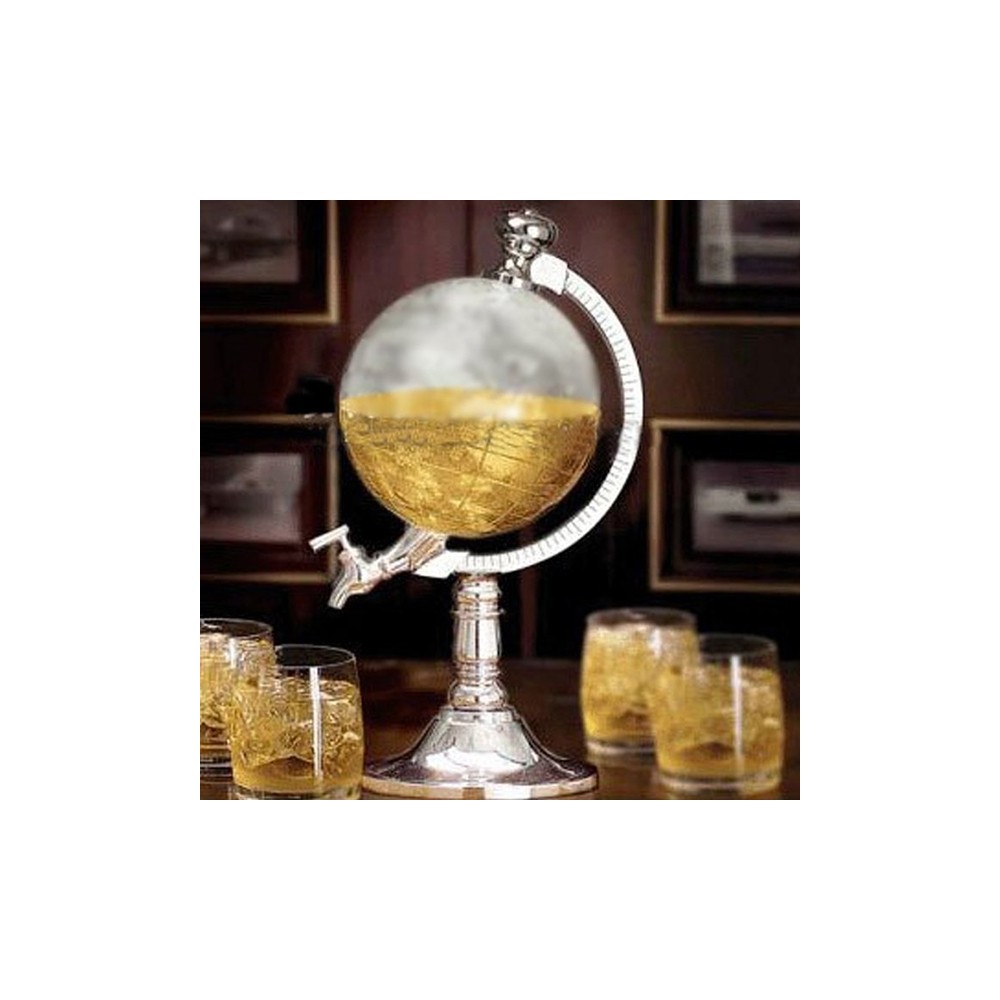 Диспенсър за напитки във формата на глобус