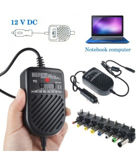 Универсално зарядно за лаптоп за кола 80W