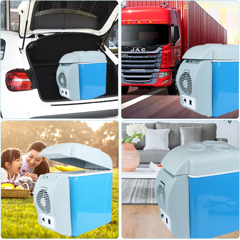 Хладилна Чанта за Кола 12V – Електрическа Кутия с Охлаждане/Затопляне