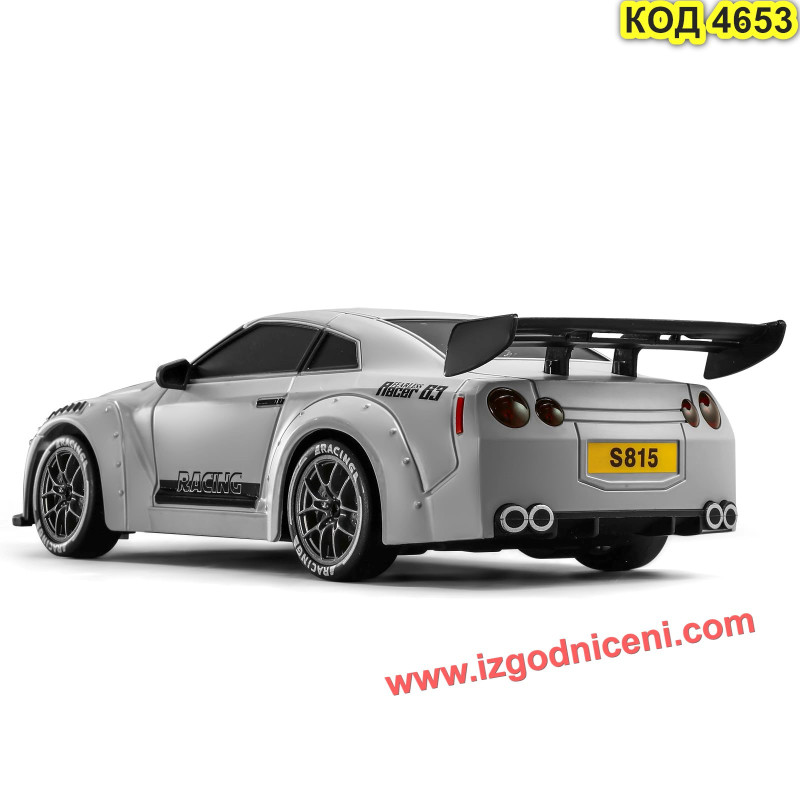 Детска дрифт кола Nissan GT-R 4x4 – Количка с дистанционно