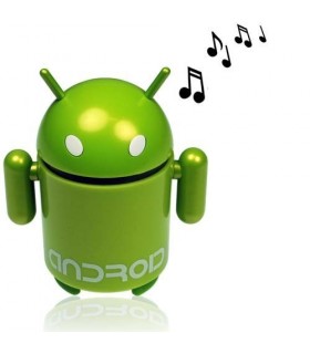 Музикална колонка с формата на Android