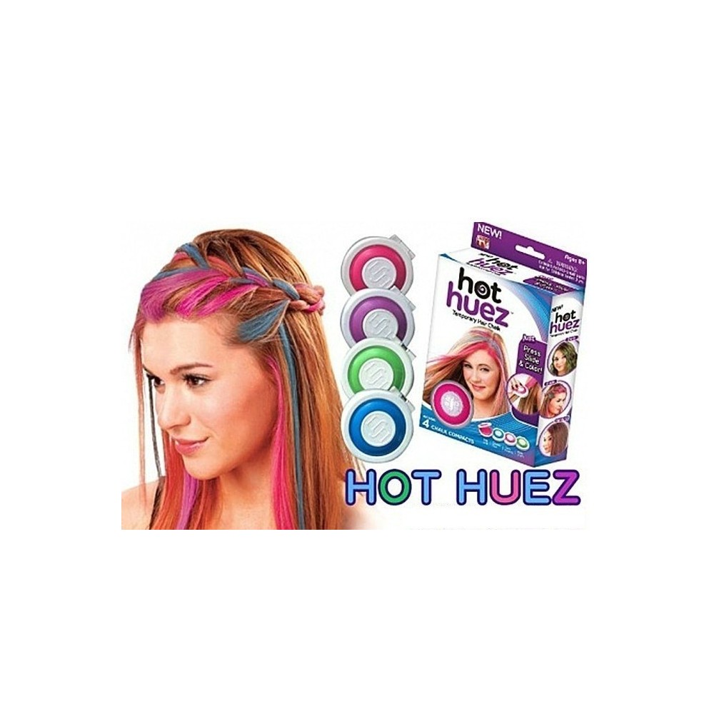 Комплект за оцветяване на кичури коса Hot Huez