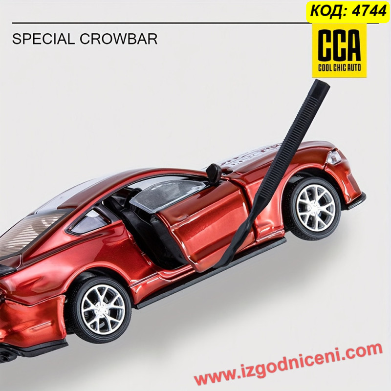 Метална количка Ford Mustang 1:24 | CCA Cool Chic Auto