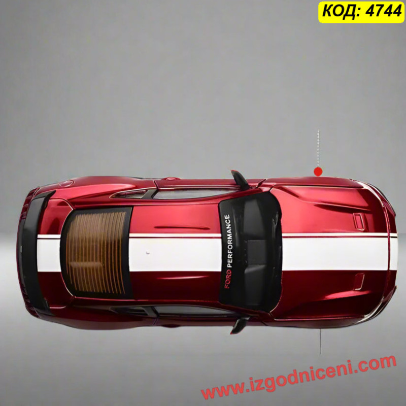 Метална количка Ford Mustang 1:24 | CCA Cool Chic Auto