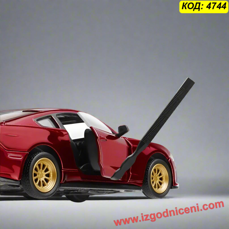 Метална количка Ford Mustang 1:24 | CCA Cool Chic Auto