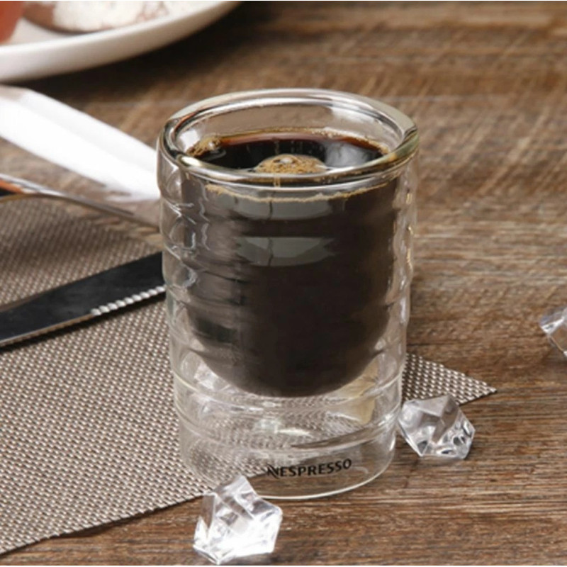 85 мл. Чаша за Еспресо Nespresso – Двойно Стъкло (Термо Дизайн)
