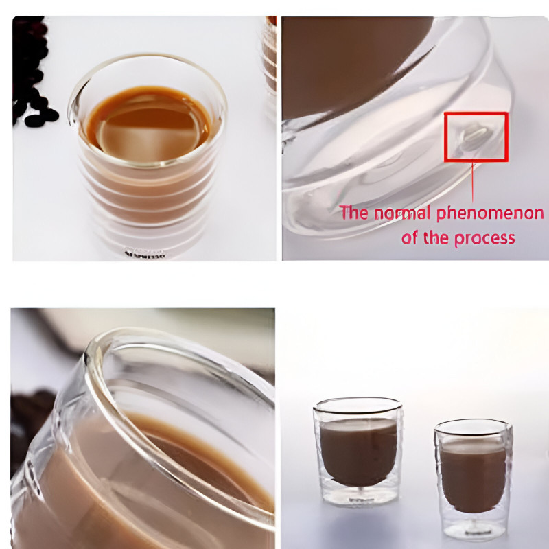 85 мл. Чаша за Еспресо Nespresso – Двойно Стъкло (Термо Дизайн)