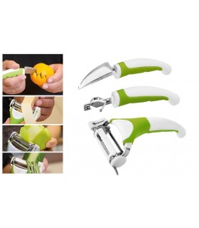 Аксесоар за белене и рязане на зеленчуци Triple Slicer