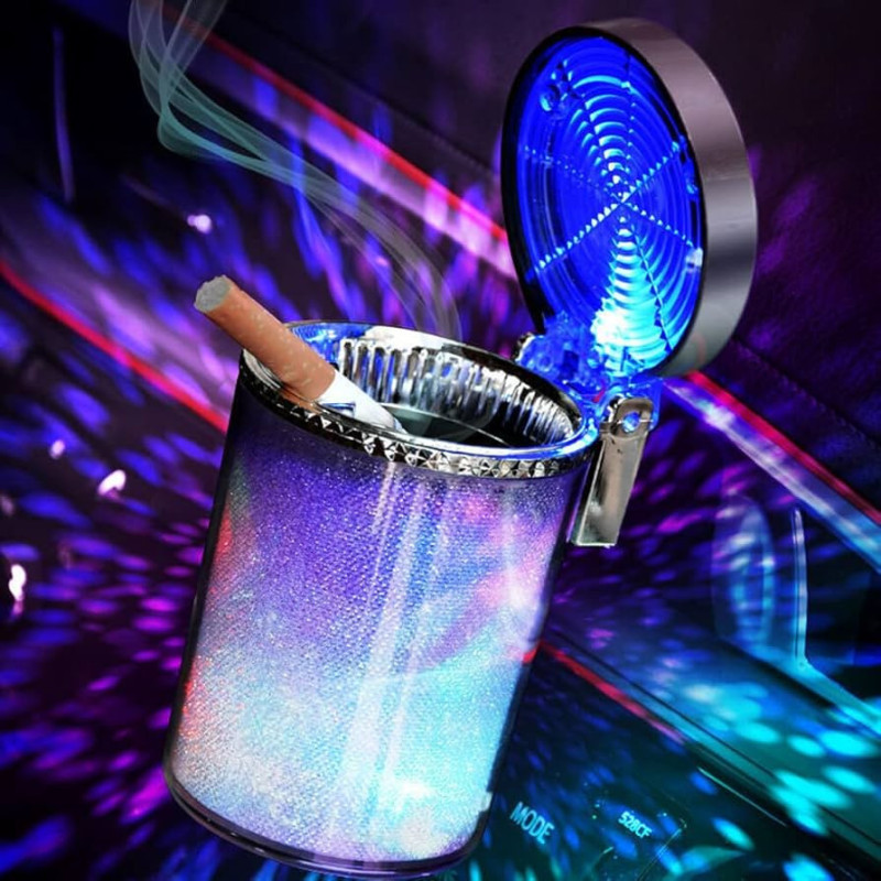 Многоцветен RGB пепелник