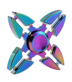 Многоцветен Finger Spinner с четири лъча - модел 1658