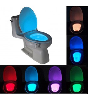 Осветление за тоалетна чиния със сензор за движение