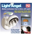 Въртяща се LED лампа със датчик за движение Light Angel