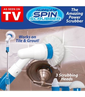 Електрическа четка с въртяща се глава Spin Scrubber