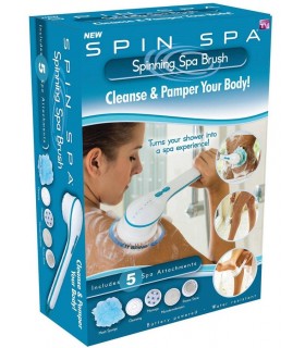 Четка за почистване на кожата на лицето Spin Spa Face Brush