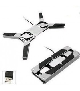 Сгъваем USB охладител за лаптоп
