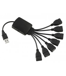 USB HUB разклонител със седем порта