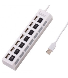 USB разклонител със 7 порта