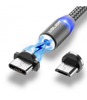 USB кабел за магнитно зареждане на телефони