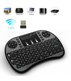 Bluetooth клавиатура с тъчпад за смарт телевизор, TV Box и други
