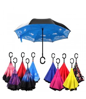 Двупластов обратен чадър